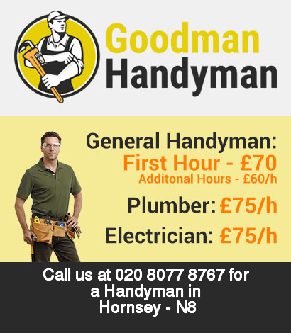 Local handyman rates for Hornsey